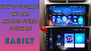 How To Upgrade ANY CAR Android Stereo Software / Firmware | EASILY | In Hindi screenshot 3