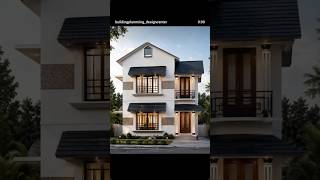 15' X 35' Modern House Plan Elevation view #shorts #2dplan #elevation #architecture #trending