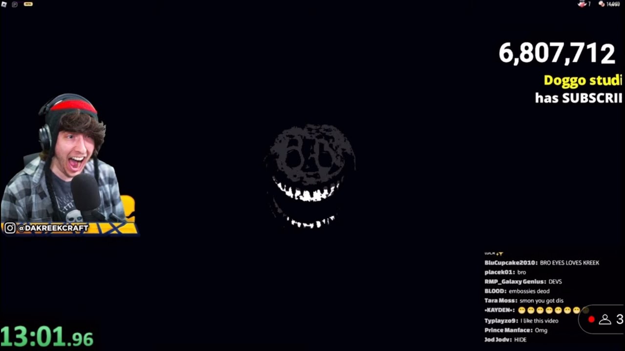 Kreekcraft Almost Breaks The Doors Speedrun World Record But Dies At