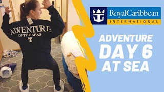 We Made The News! Day at Sea - Adventure of the Seas Day 6 - Royal Caribbean Cruise Vlog screenshot 4