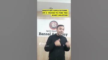 CSIR-NET Exam Preparation Strategy To Crack The Exam In 1st Attempt | Bansal Academy