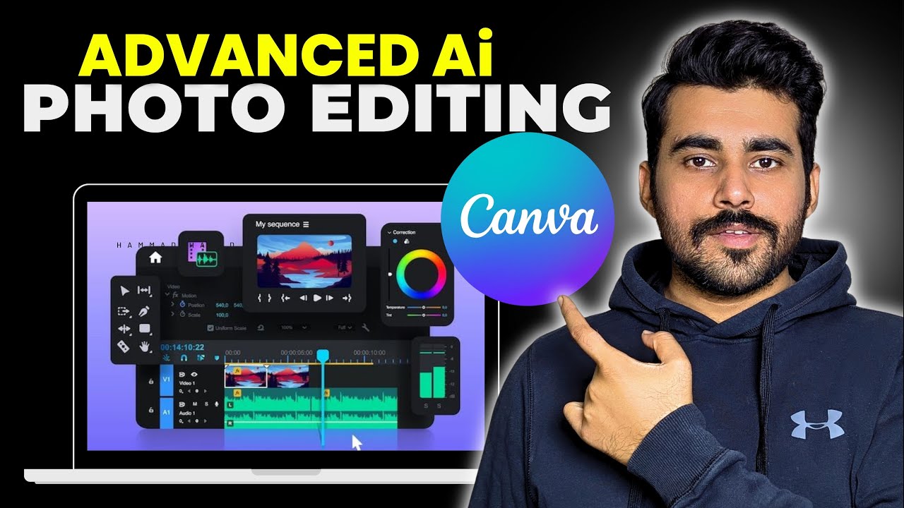 Photo Advanced Editor Advance Canva Photo Editing with Ai in Hindi/Urdu - YouTube