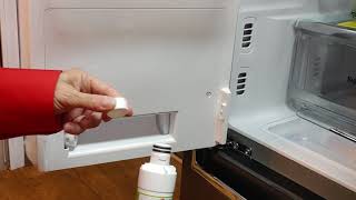 Lg Refrigerator - How To Replace An Internal Water Filter In A Multidoor Refrigerator