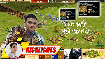 "K Thần" Sumer và màn Nã Pháo cực gắt của Chim Sẻ Đi Nắng | AoE Highlights