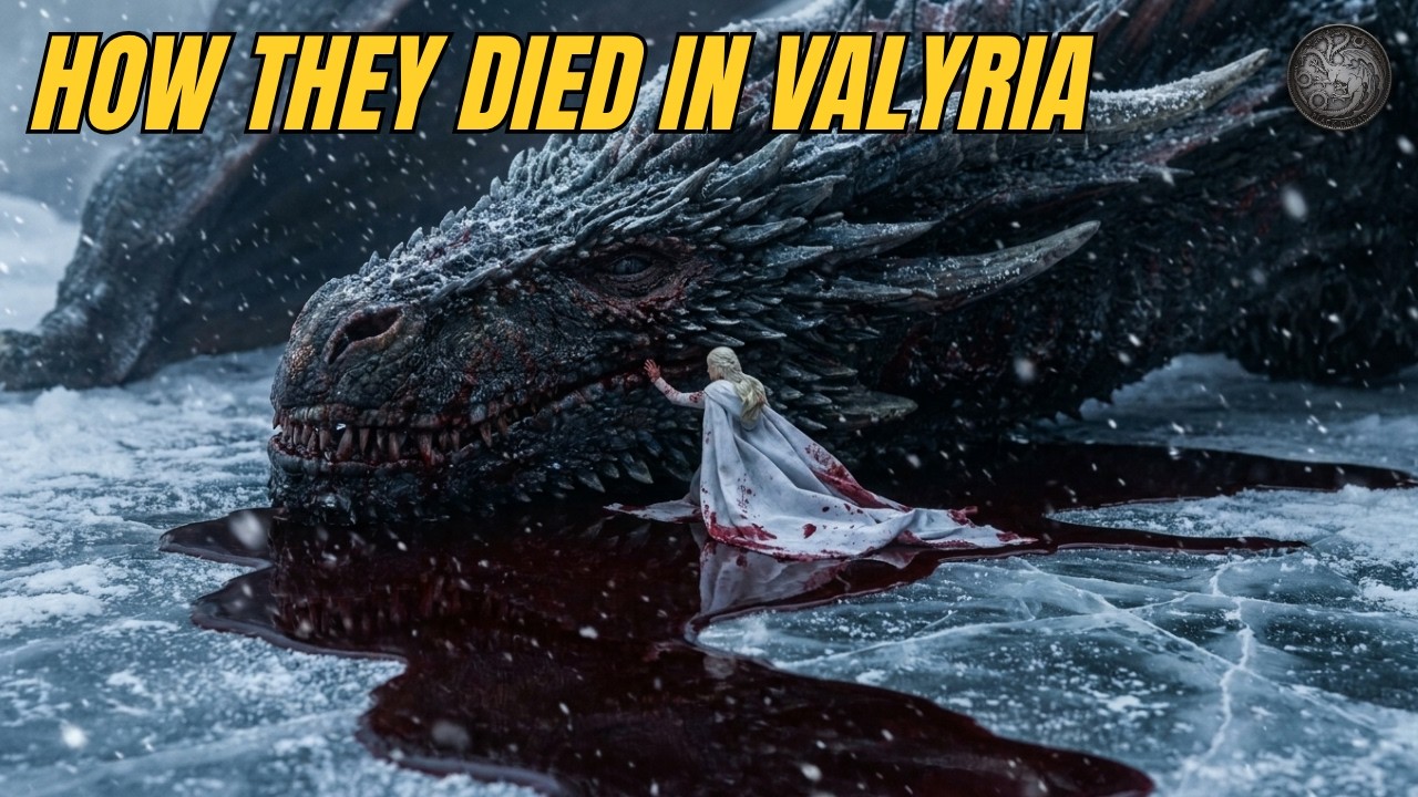 10 Most Brutal Valyrian Dragon Deaths Explained