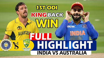 INDIA VS AUSTRALIA FULL HIGHLIGHTS 1ST ODI MATCH 2025 | IND VS AUS