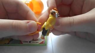 Распаковка Kinder Surprise Кунгфу Панда 3 лицензионная серия