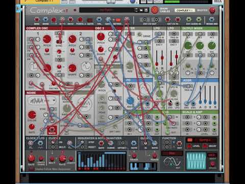 First Patch With Propellerhead Reason Complex-1 Modular Synth