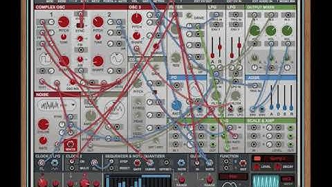 First Patch With Propellerhead Reason Complex-1 Modular Synth