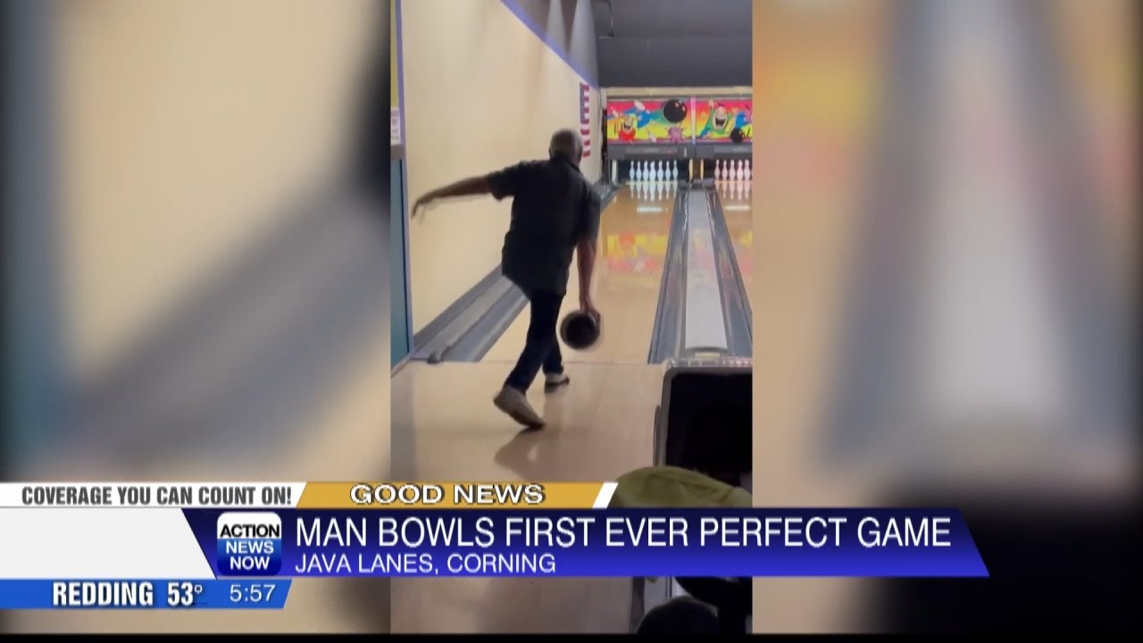 87 year old Orland man bowls perfect 300 game at Java Lanes - YouTube