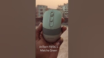 A4Tech FB10CS Silent Multi Mode Type C Rechargeable 2000 DPI Matcha Green