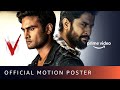 V - Official motion poster- Nani, Sudheer Babu, Aditi, Nivetha Thomas