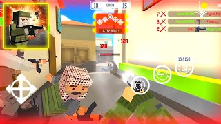 Block Gun: FPS PvP War - 온라인 총 슈팅 게임 #1 | 안드로이드 게임플레이 screenshot 4