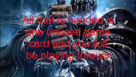 Free WoW time!! Updated 3.1.3. Working!!