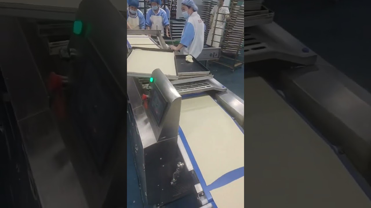 Automatic pastry bread dough making machine 