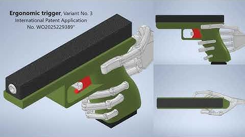 Innovative Ergonomic Trigger № 3 — International Patent Application WO2025/229389