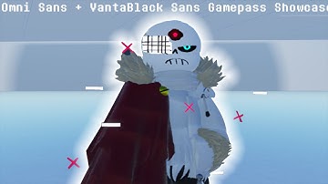 Omni Sans + VantaBlack Sans Gamepass Showcase (Undertale Crazy Multiverse Timeline)