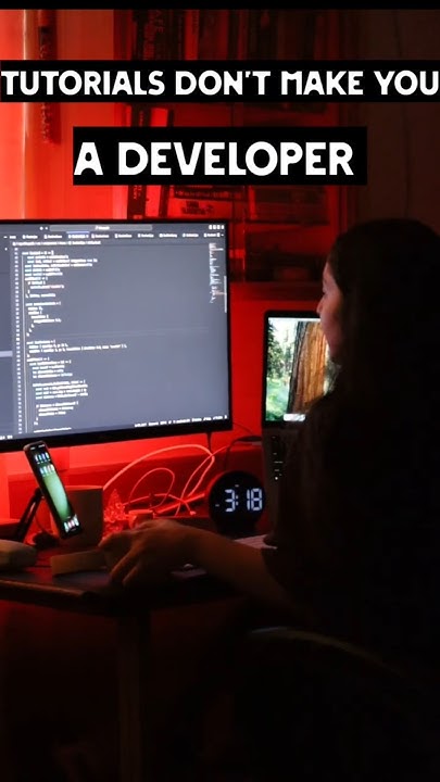 Why Tutorials Alone Won’t Make You a Web Developer #development#coding ...