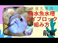 海水魚オーバーフロー水槽　メンテナンスとリニューアル　【前編】　初心者から超上級者まで納得できる海水魚水槽のレイアウト　ディスプレイ方法とは？小型海水魚は安心して隠れられる場所が絶対に必要！
