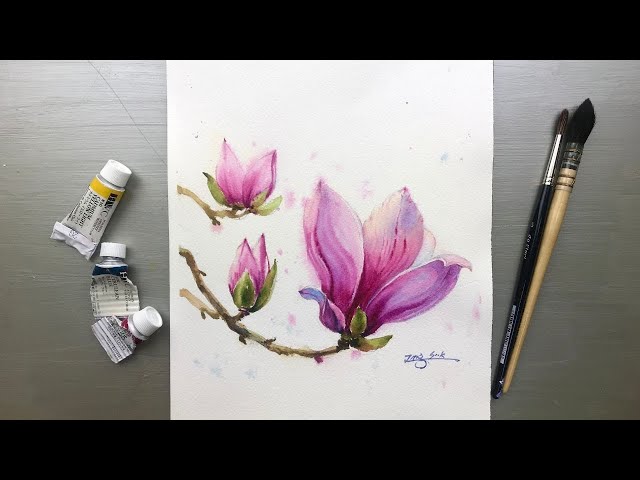 Darling Watercolor Set - Magnolia