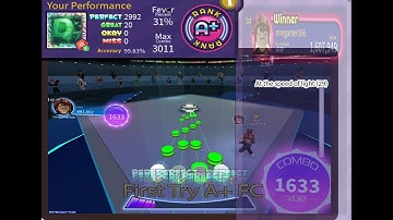 Robeats:At The Speed Of Light Hard A+ FC 99%/w asmr keyboard