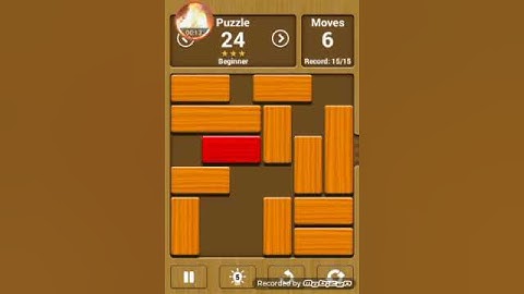 Unblock Me FREE Beginner level 24