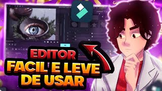 MELHOR EDITOR DE VIDEOS PARA PC FRACO! (vai te surpreender...) 🔥