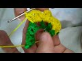 So beautiful crochet flower petals design video for beginners