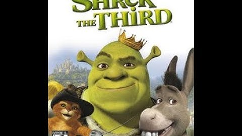 Shrek the Third  (  PsP  )  Full Hd