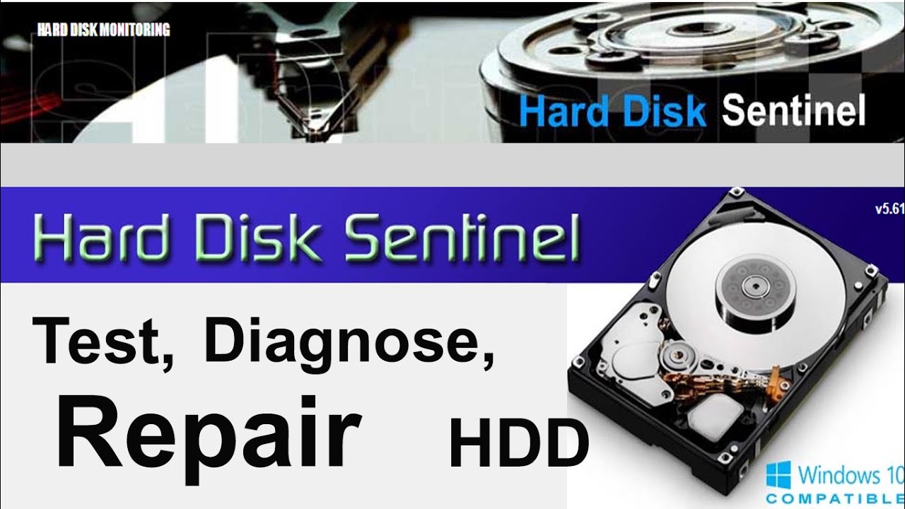 Test, Diagnose & Repair Hard Disk Drive, SSD problems using Hard Disk ...