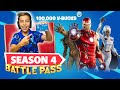 BUYING Fortnite SEASON 4 BATTLE PASS With My Dad's Credit Card!! | Royalty Gaming