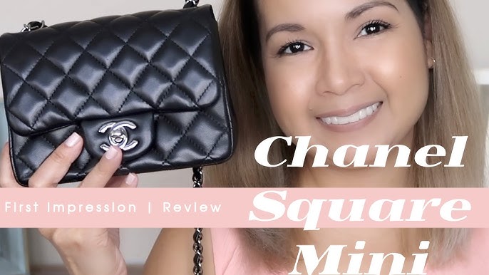 Chanel Micro Bag Review, Chanel 21K Flap Coin Purse with Chain