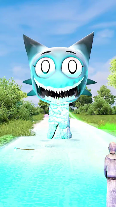 Convert it into stone!🪨🪄 Big horrorSprunki 스프런키 돌 바꾸기#stone #change #roblox #garrysmod