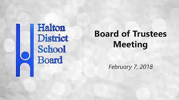 Board of Trustees Meeting (2/7/2018)