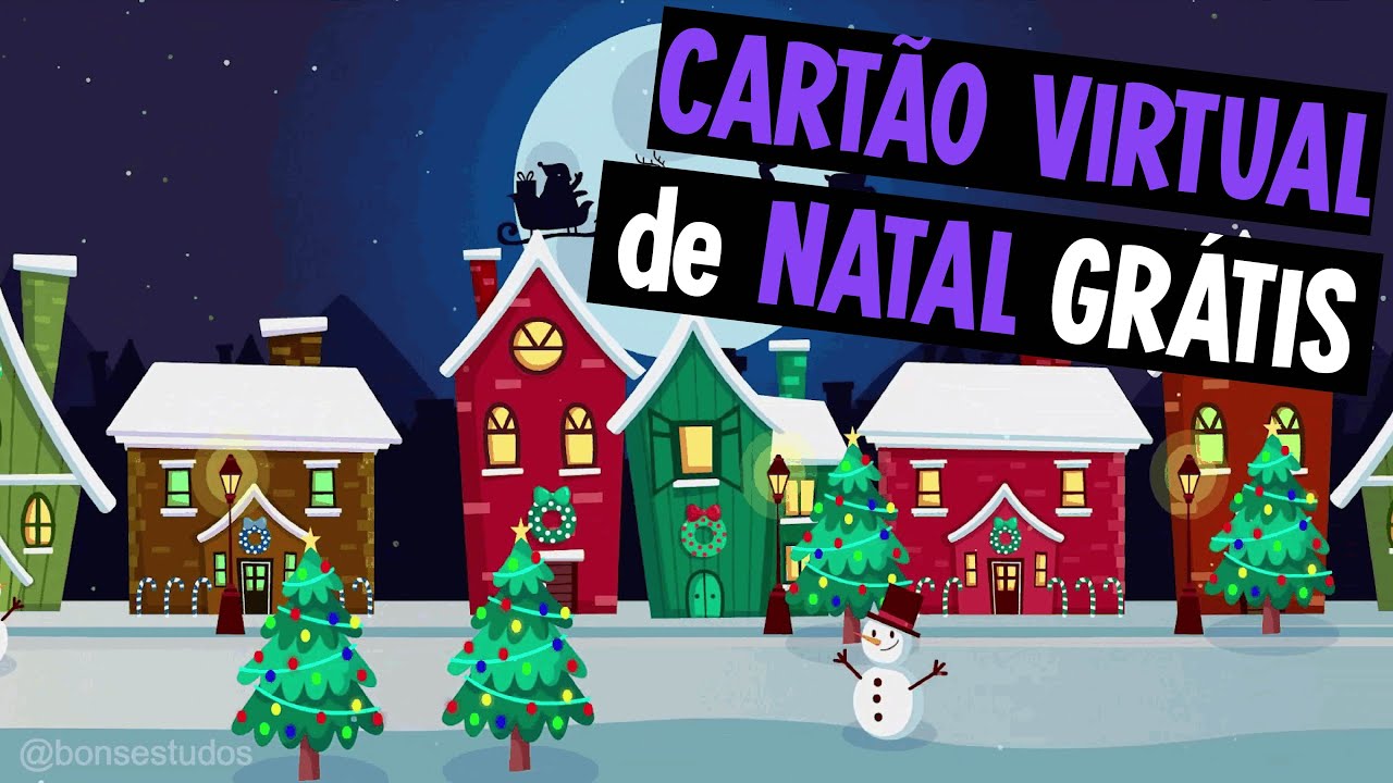 Cartão Virtual de Natal - Grátis - YouTube