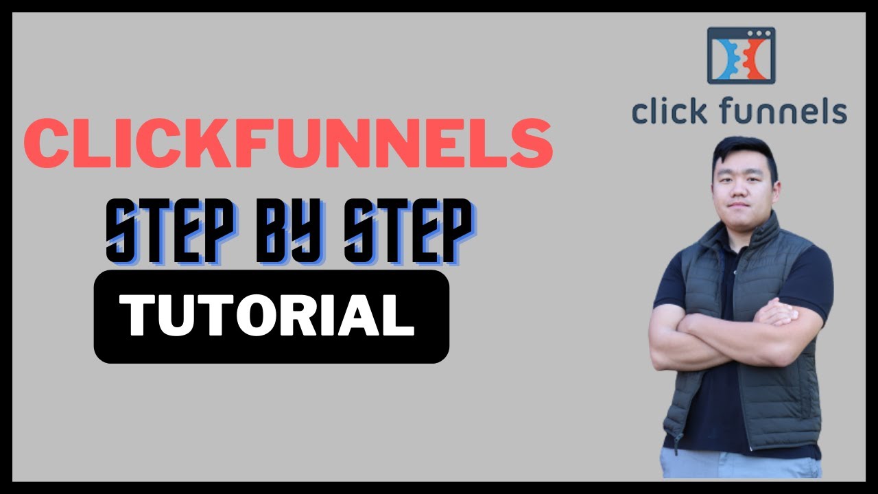 CLICKFUNNELS TUTORIAL 2020- How To Build a Landing Page Step by Step