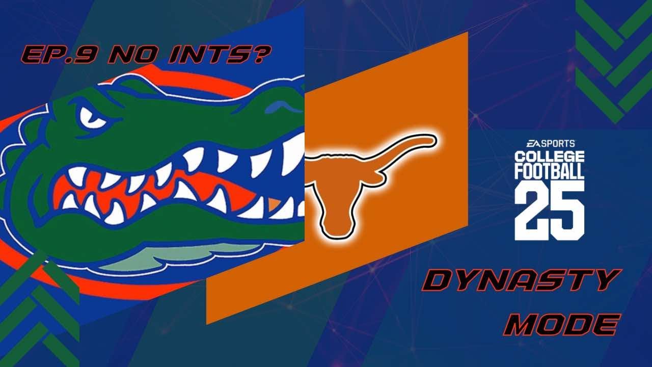 No INTs? CFB 25 Dynasty Mode Ep 9 YouTube