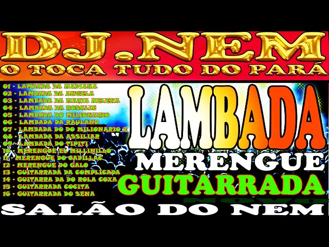 CD DE LAMBADA MERENGUE E GUITARRADA (VIDEO CLIPE DE NATUREZA) REMIX DJ NEM 2022 DE ICOARACI class=