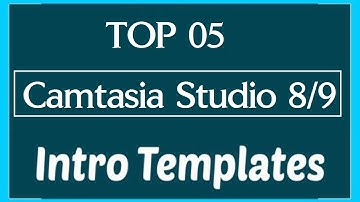Top 05 Free Intro Templates Camtasia Studio 8 & 9 ।। JOSS HELP9