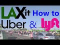 Uber, Lyft, and taxis at LAX airport - How to use LAX-it at Los Angeles International airport