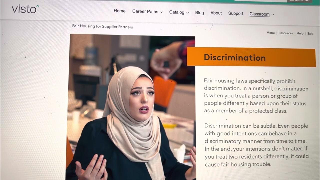 Grace Hill Fair Housing Training for Vendors - (3m - following) - YouTube
