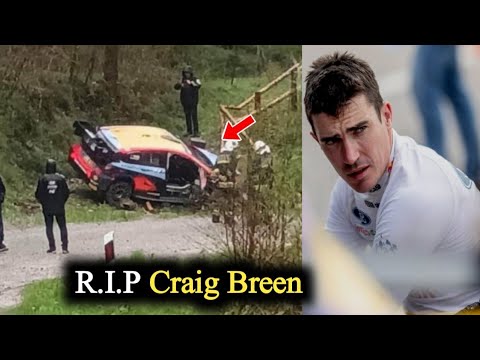 WRC driver Craig Breen car accident | Craig Breen crash | Craig Breen