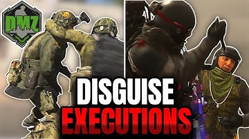 MW2 Finisher Compilation (DMZ Disguise Executions) | 4K