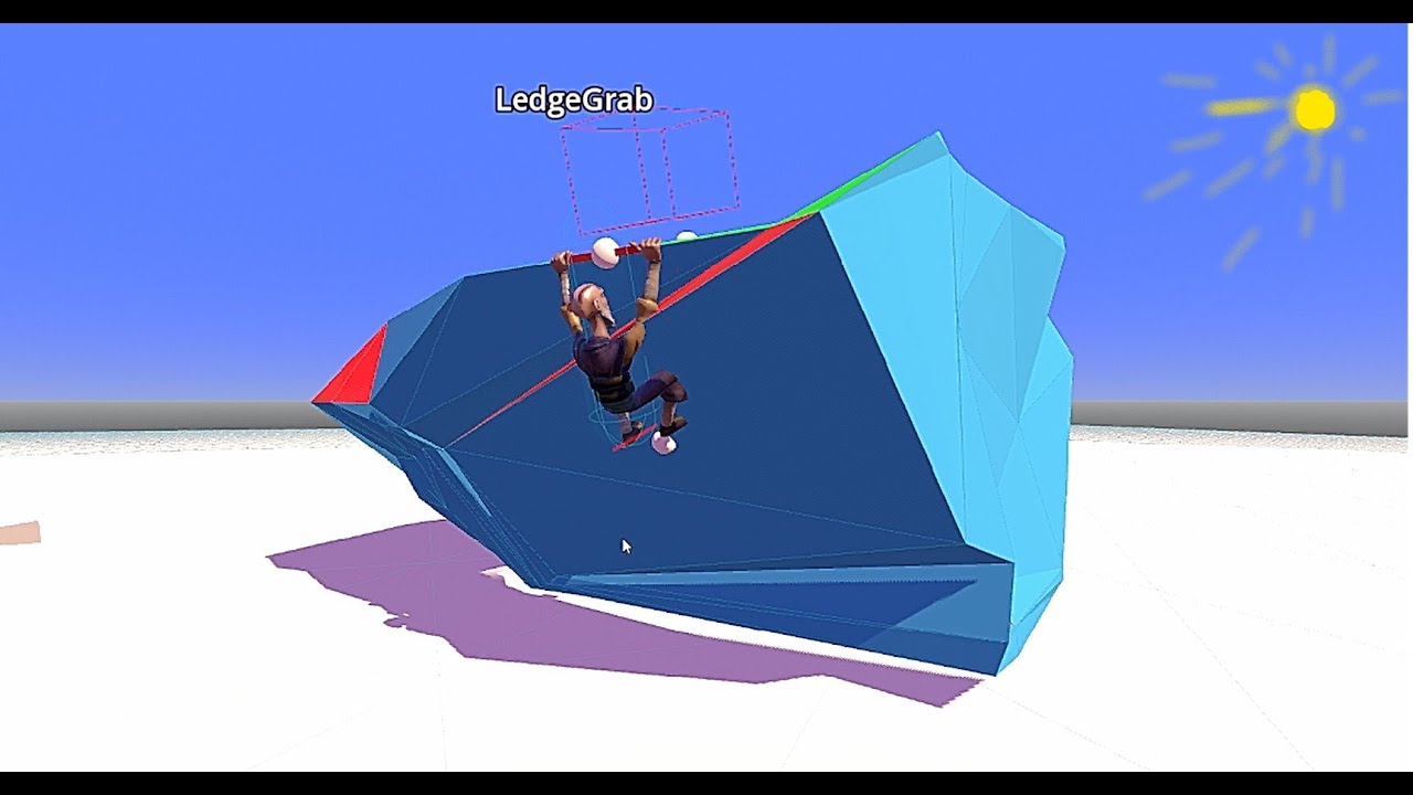 Ledge Grabbing in Godot - A new method WIP - YouTube