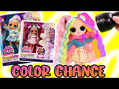 COLOR CHANGE! Sunshine Makeover OMG Dolls Unboxing