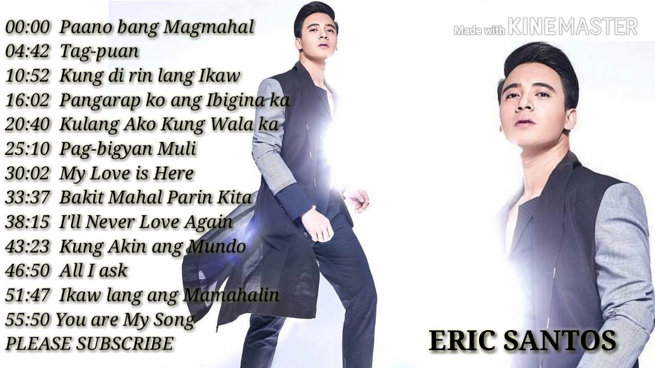 Erik Santos  Songs  (Non-Stop)