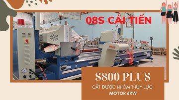 MÁY CẮT NHÔM 2 ĐẦU 08S CAO CẤP || S800 PLUS SINON || Lộc Kingmac 0909515396