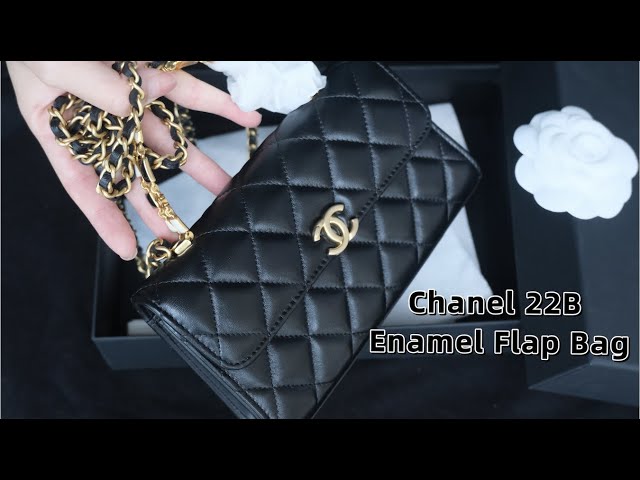 chanel gold wallet