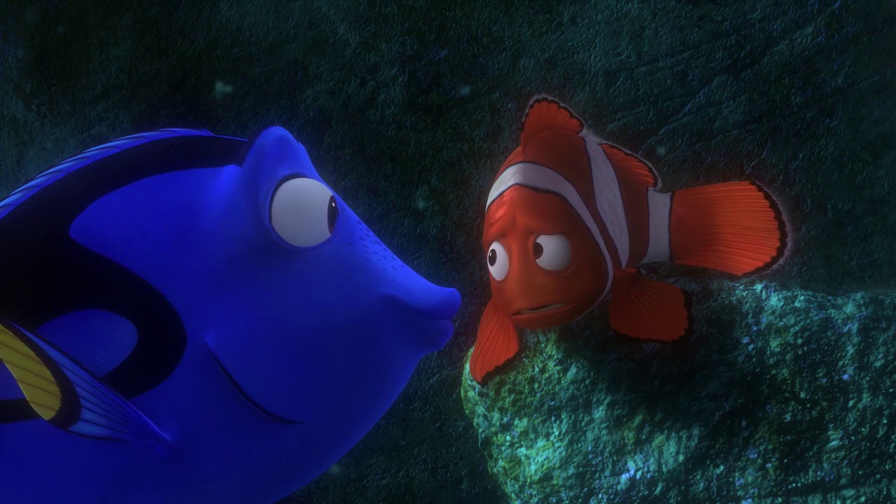 Finding Nemo Dory And Marlin Just Keep Swimming