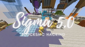 Hacking on BlocksMC with Sigma 5.0 + INSANE Zoom Scaffold!
